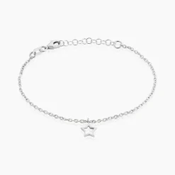 Histoire d'Or Bracelet Mikaelle Argent Blanc Hot
