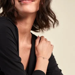 Histoire d'Or Bracelet Mikaelle Argent Blanc Hot