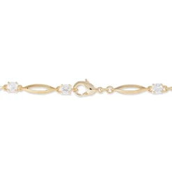 Histoire d'Or Bracelet Mimona Plaqué Or Jaune Oxyde De Zirconium Outlet