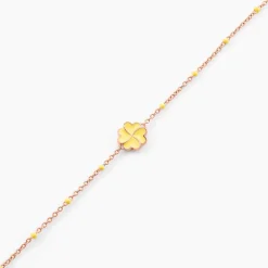 Histoire d'Or Bracelet Mimosa Argent Rose New