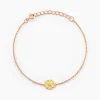 Histoire d'Or Bracelet Mimosa Argent Rose Oxyde De Zirconium Discount