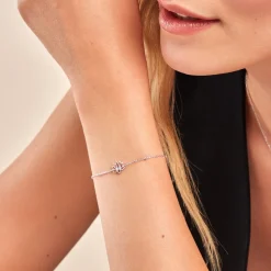 Histoire d'Or Bracelet Mirabel Argent Blanc Oxyde De Zirconium Clearance