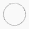 Histoire d'Or Bracelet Mirabelle Argent Blanc Outlet