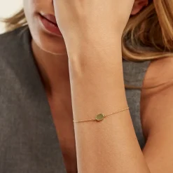 Histoire d'Or Bracelet Mirage Or Jaune Aventurine or jaune aventurine raisin Online