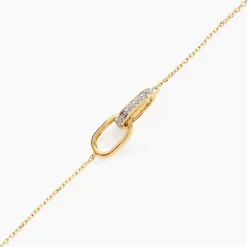 Histoire d'Or Bracelet Molana Or Jaune Diamant Hot