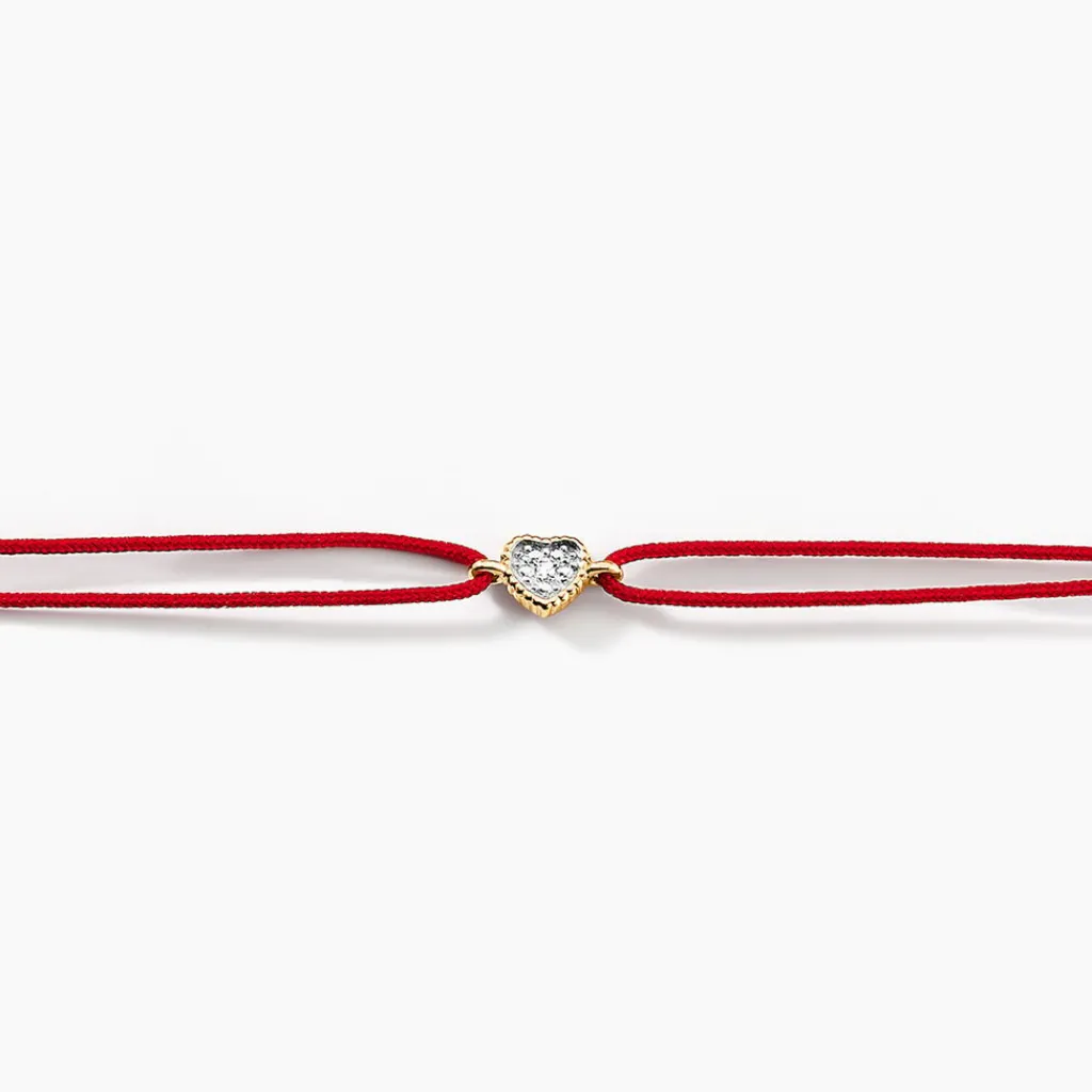 Histoire d'Or Bracelet Mon 1er Diamant or rose diamant Clearance