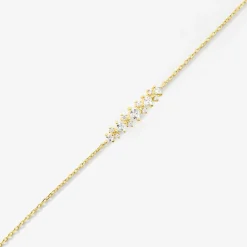 Histoire d'Or Bracelet Monique Argent Jaune Oxyde De Zirconium Best