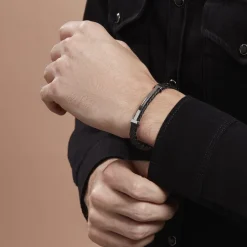 Histoire d'Or Bracelet Moris Acier Blanc Oxyde De Zirconium Online