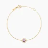 Histoire d'Or Bracelet Munira Or Jaune Améthyste Oxyde De Zirconium Discount