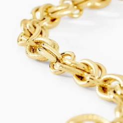 Histoire d'Or Bracelet Murano Acier Jaune Hot