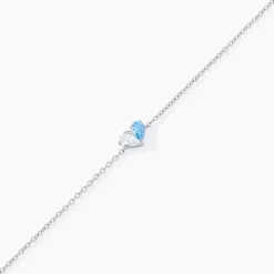 Histoire d'Or Bracelet Myhalf De Zirconium argent blanc oxyde Hot