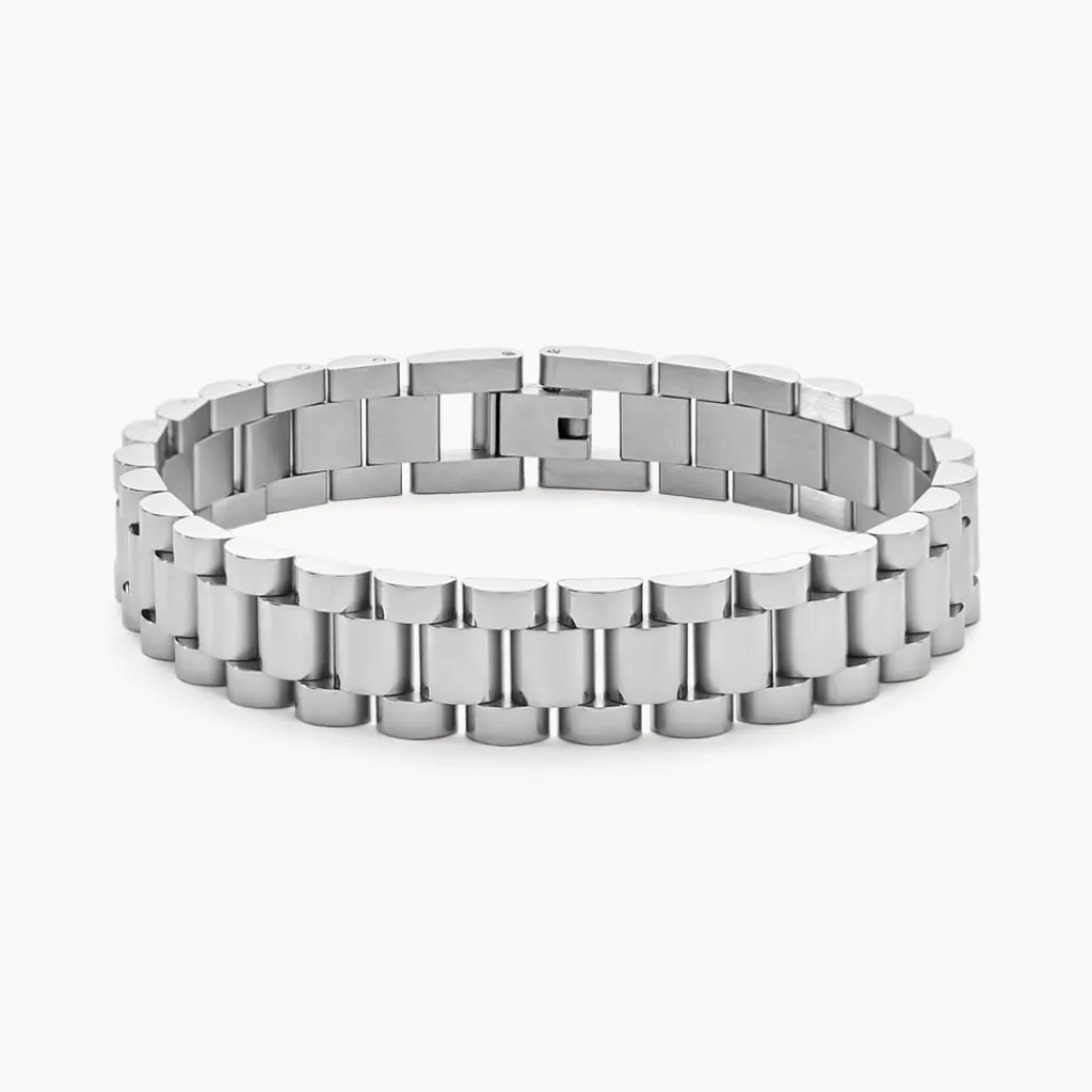 Histoire d'Or Bracelet Najac acier blanc Discount