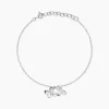 Histoire d'Or Bracelet Narcisse Dream Argent Blanc