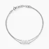 Histoire d'Or Bracelet Navette Argent Blanc Oxyde De Zirconium Sale