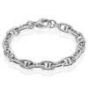 Histoire d'Or Bracelet Nazima Maille Marine Argent Blanc Clearance