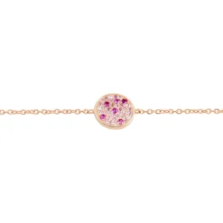 Histoire d'Or Bracelet Nelig Argent Rose Oxyde De Zirconium Discount