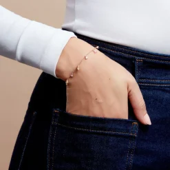 Histoire d'Or Bracelet Nimbe Argent Rose Oxyde De Zirconium argent rose oxyde raisin Clearance