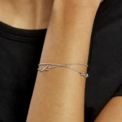 Histoire d'Or Bracelet Noelle Argent Blanc Outlet