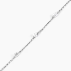 Histoire d'Or Bracelet Noha Argent Blanc Oxyde De Zirconium Outlet