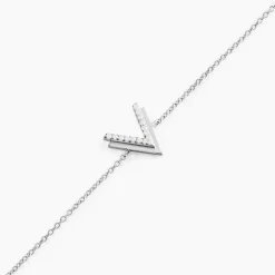 Histoire d'Or Bracelet Nollia De Zirconium argent blanc oxyde Hot