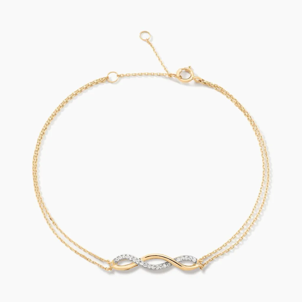 Histoire d'Or Bracelet Nucia Or Jaune Diamant Hot
