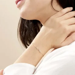 Histoire d'Or Bracelet Nucia Or Jaune Diamant Hot