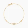 Histoire d'Or Bracelet Oleanne Or Jaune Oxyde De Zirconium Best