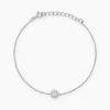 Histoire d'Or Bracelet Oliviane Argent Blanc Oxyde De Zirconium New