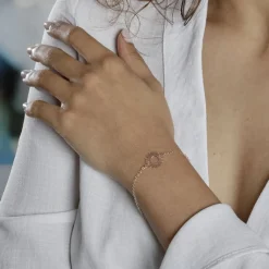 Histoire d'Or Bracelet Ombelline argent rose