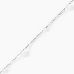 Histoire d'Or Bracelet Onassis Argent Blanc Perle De Culture New