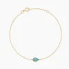Histoire d'Or Bracelet Ondée Or Jaune Amazonite Online