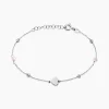 Histoire d'Or Bracelet Onelia Argent Blanc Cristal Online