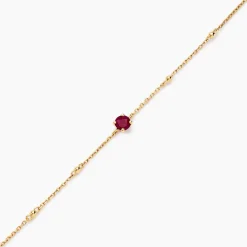 Histoire d'Or Bracelet Onora or jaune rubis New