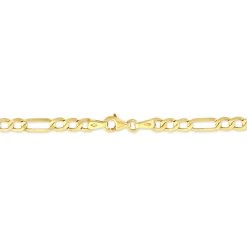 Histoire d'Or Bracelet Ophelio Maille Alternee 1/1 Or Jaune Best