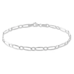 Histoire d'Or Bracelet Ophelio Maille Alternee 1/1 or blanc Outlet