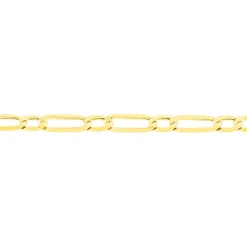 Histoire d'Or Bracelet Ophelio Maille Alternee 1/1 or jaune Discount