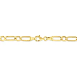 Histoire d'Or Bracelet Ophelio Maille Alternee 1/1 or jaune Discount
