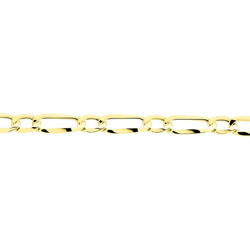 Histoire d'Or Bracelet Ophelio Maille Alternee 1/1 or jaune Discount