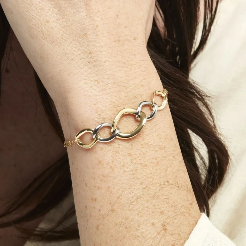 Histoire d'Or Bracelet Or Bicolore Acanthus Online