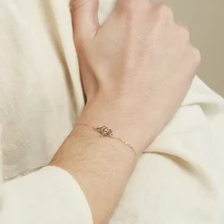 Histoire d'Or Bracelet Or Bicolore Fragaria Discount