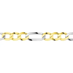 Histoire d'Or Bracelet Maille Alternée or bicolore Outlet