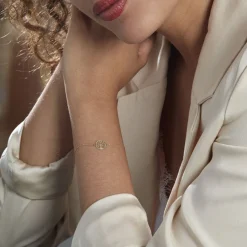 Histoire d'Or Bracelet Or Bicolore Solidage Best