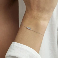 Histoire d'Or Bracelet Or Blanc Abital Diamants Best