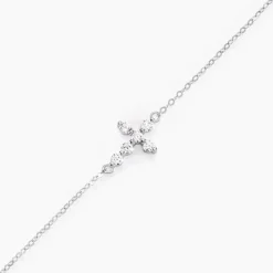 Histoire d'Or Bracelet Or Blanc Kerem Oxyde Best