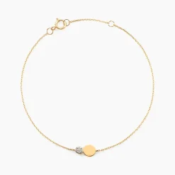 Histoire d'Or Bracelet Or Jaune Abihu Diamants Discount