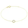 Histoire d'Or Bracelet Or Jaune Acantha Diamants Discount