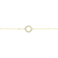 Histoire d'Or Bracelet Or Jaune Acantha Diamants Discount