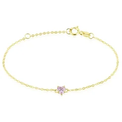 Histoire d'Or Bracelet Or Jaune Avaya Oxyde De Zirconium Best