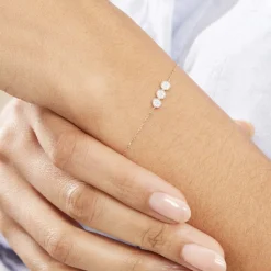 Histoire d'Or Bracelet Or Jaune Caleb Oxydes De Zirconium Best