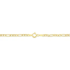 Histoire d'Or Bracelet Caméo Maille Alternée 1/3 or jaune Clearance
